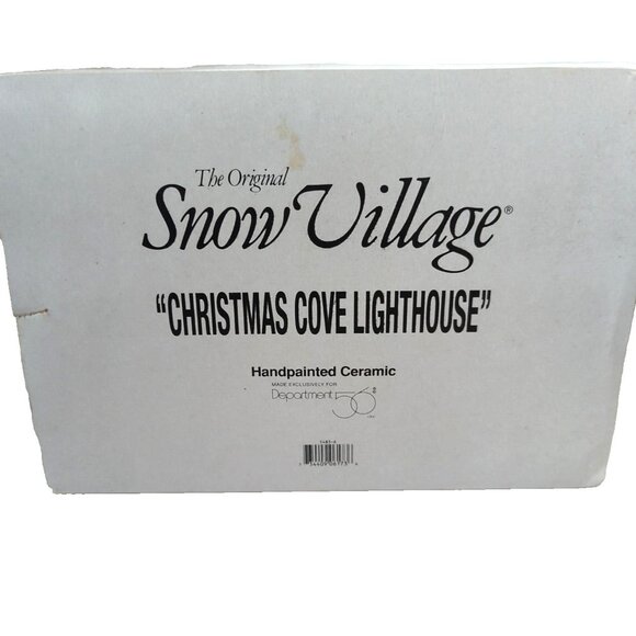 Dept. 56 Christmas Cove Lighthouse  - Retired - Picture 2 of 12